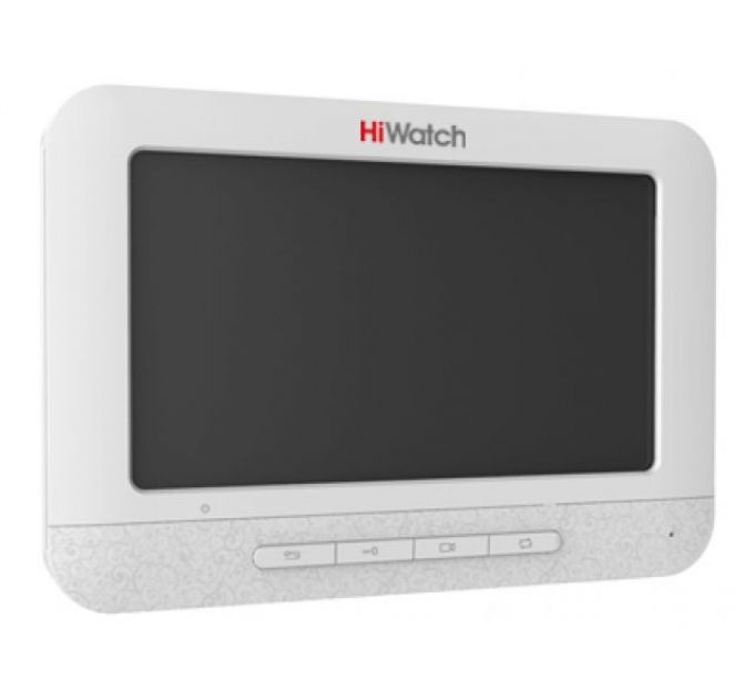 Видеодомофон Hikvision HiWatch DS-D100MF серебристый