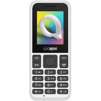 Мобильный телефон Alcatel 1068D белый моноблок 2Sim 1.8; 128x160 Thread-X 0.08Mpix GSM900/1800 GSM1900 MP3 FM microSD max32Gb