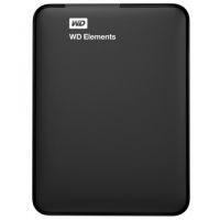 Жесткий диск WD Original USB 3.0 1Tb WDBUZG0010BBK-WESN Elements Portable 2.5; черный