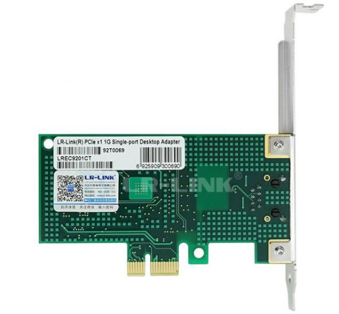Сетевой адаптер PCIE 10/100/1000MBPS LREC9201CT LR-LINK