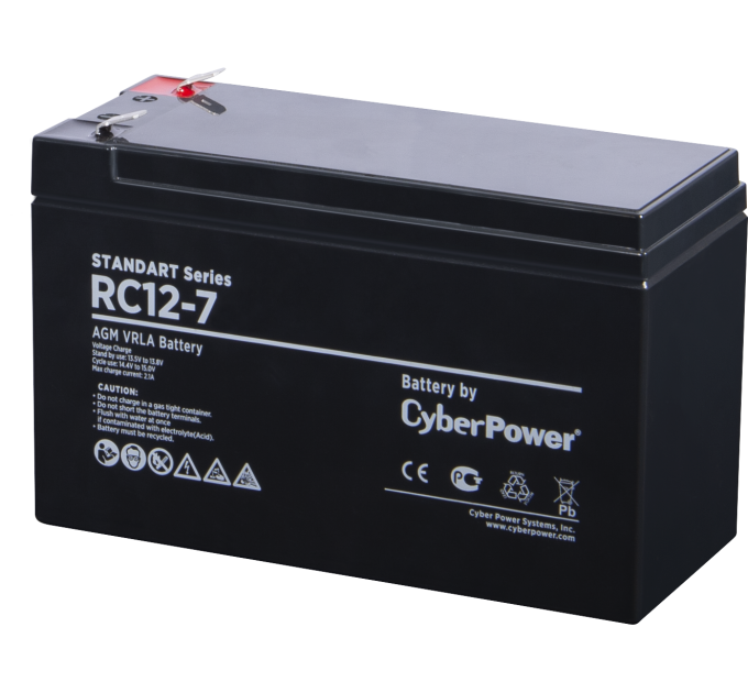 Аккумуляторная батарея SS CyberPower RC 12-7 / 12 В 7 Ач CyberPower Standart Series RC 12-7