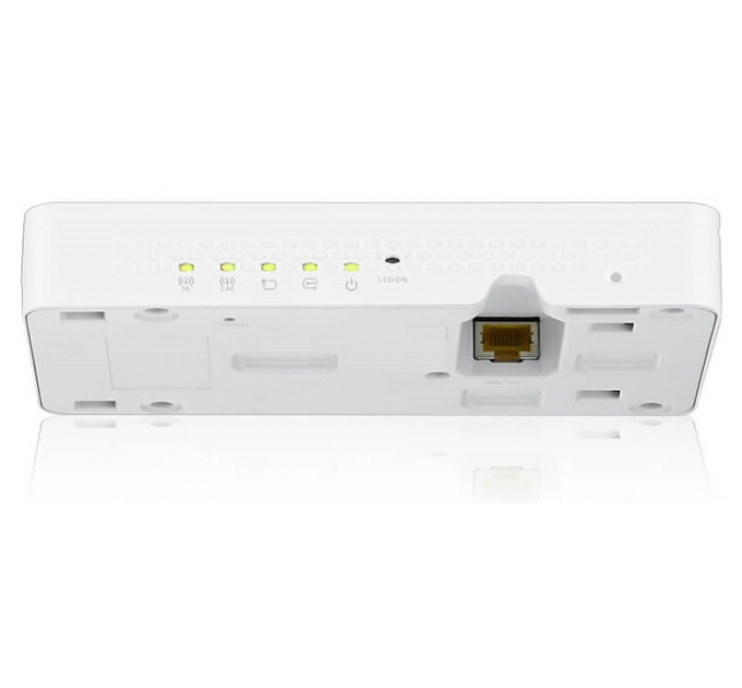 Гибридная точка доступа Zyxel NebulaFlex Pro WAC5302D-S v2, 802.11a/b/g/n/ac (2,4 и 5 ГГц), настенная, Smart Antenna, антенны 2x2, до 300+866 Мбит/с, 4xLAN GE (1x PoE out), USB, PoE only (WAC5302D-SV2-EU0101F)