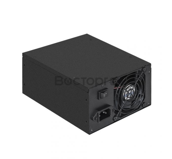 Серверный БП 400W ExeGate ServerPRO-400ADS (ATX, APFC, КПД 82% (80 PLUS), 2x8cm fans, 24pin, (4+4)pi