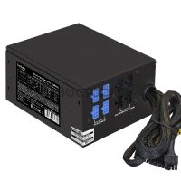 Серверный БП 1200W ExeGate EX292199RUS ServerPRO-1200RADS (ATX, for 3U+ cases, КПД 82% (80 PLUS), 14cm fan, 24pin, 2(4+4)pin, 6xPCIe, 8xSATA, 4xIDE, Cable Management, black)