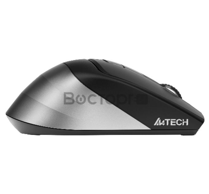 Мышь A4Tech Fstyler FB35C серый/черный оптическая (2400dpi) беспроводная BT/Radio USB (6but)