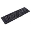 Клавиатура Gembird KB-8320U-Ru_Lat-BL, черный, USB, кнопка переключения RU/LAT,104 клавиши