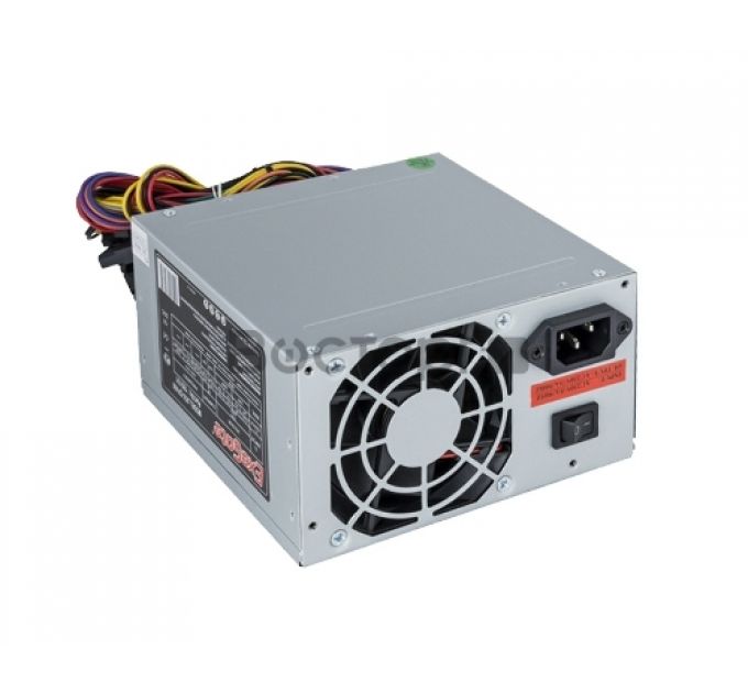 Блок питания 400W ExeGate CP400, ATX, PC, 8cm fan, 24p+4p, 3*SATA, 2*IDE, FDD + кабель 220V в комплекте