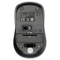 Мышь Oklick 675MW черный/оранжевый оптическая (800dpi) беспроводная USB (2but)