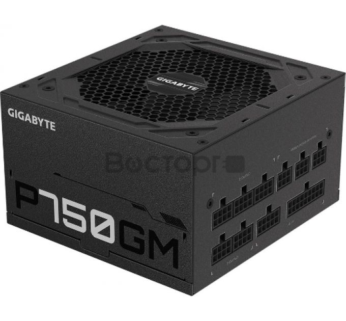 Блок питания ATX GIGABYTE GP-P750GM 750W, Active PFC, 120mm fan, 8‎0 PLUS Gold