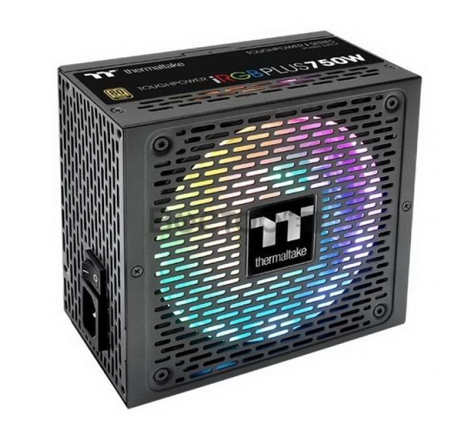 Блок питания ATX Thermaltake Toughpower iRGB PLUS 750W Gold PS-TPI-0750F3FDGE-1 APFC, 80Plus Gold, fan 140mm, Fully Modular, RTL