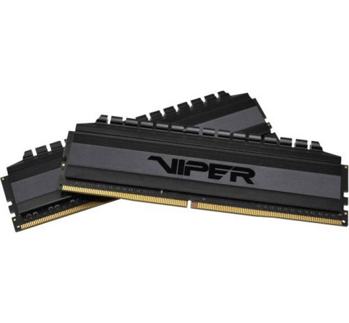 Модуль памяти DDR4 32GB (2*16GB) Patriot PVB432G300C6K Viper 4 Blackout PC4-24000 3000MHz CL16 1.35V
