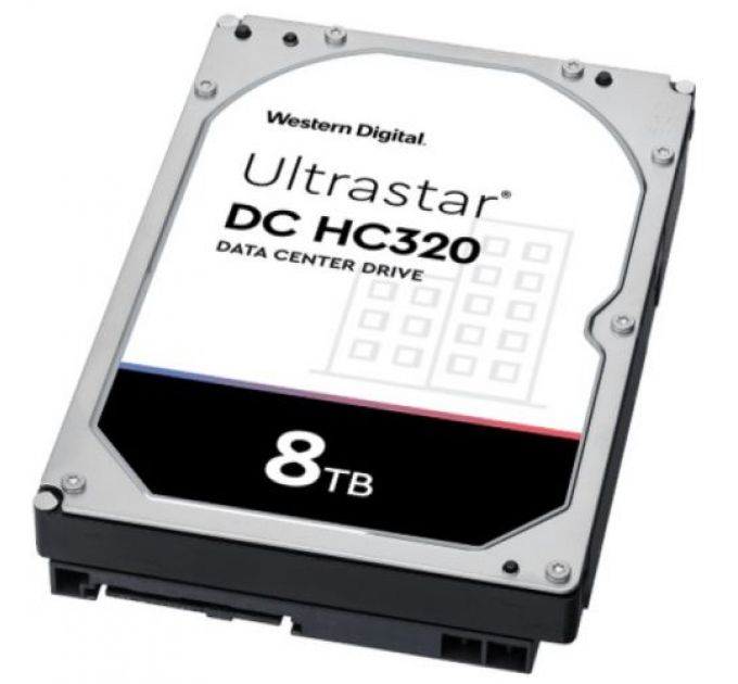Жесткий диск 8TB SAS 12Gb/s Western Digital 0B36400 HUS728T8TAL5204 Ultrastar DC HC320 3.5" 7200rpm 256MB
