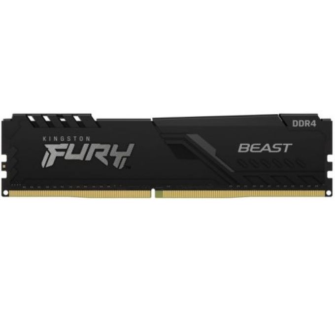 Модуль памяти DDR4 16GB Kingston FURY KF426C16BB/16 Beast black 2666MHz CL16 радиатор 1.2V