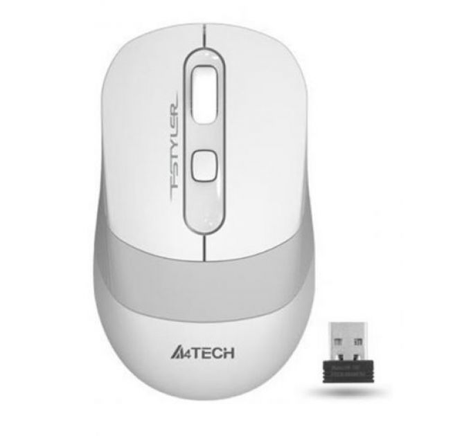 Мышь Wireless A4Tech FG10 WHITE