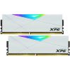 Модуль памяти DDR4 16GB (2*8GB) ADATA AX4U32008G16A-DW50 XPG SPECTRIX D50 white PC4-25600 3200MHz CL16 радиатор 1.35V