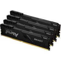 Модуль памяти DDR4 128GB (4*32GB) Kingston FURY KF426C16BBK4/128 Beast Black 2666MHz CL16 2RX8 1.2V 288-pin 16Gbit