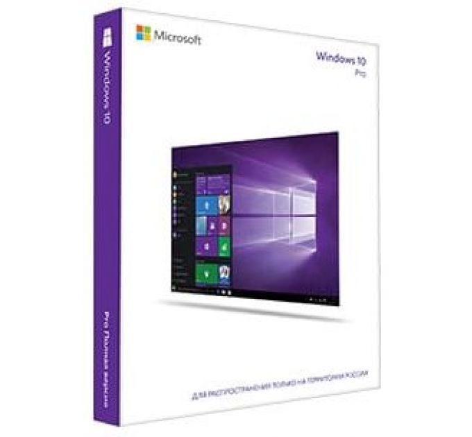 Право на использование OEM Microsoft Windows 10 Professional 64Bit Russian 1pk DSP OEI DVD
