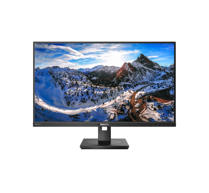 Монитор LCD 27''  3840x2160(UHD 4K) IPS, nonGLARE, 350cd/m2, H178°/V178°, 1000:1, 50M:1, 1,07 миллиардов цветов, 4ms, VGA, 2xHDMI, DP, USB-Hub, Height adj, Tilt, Swivel, Speakers, 2Y, Black