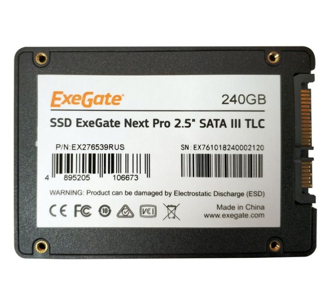 SSD ExeGate NextPro+ UV500TS256