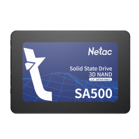 Ssd накопитель Netac SSD SA500 2.5 SATAIII 3D NAND 1TB, R/W up to 530/475MB/s, 3y wty (NT01SA500-1T0-S3X)