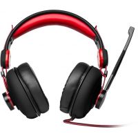 Наушники с микрофоном Sven AP-G777MV черный/красный 1.2м накладные оголовье (SV-014209)