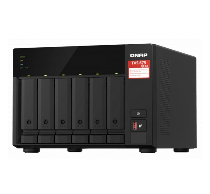 Сетевое хранилище без дисков QNAP TVS-675-8G