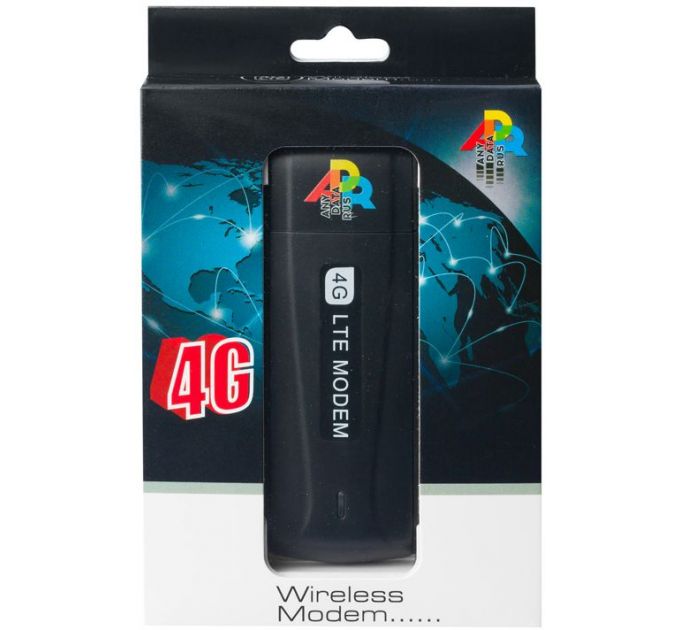Модем 2G/3G/4G Anydata W140 USB внешний черный