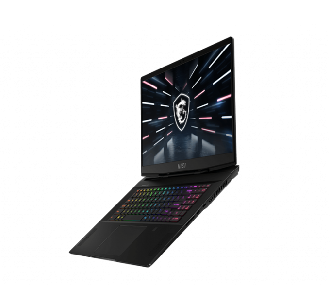 Ноутбук MSI Stealth GS77 12UHS, Core i9-12900H,2.5 GHz,17.3; UHD (3840*2160),120Hz,DDR5 64GB (32GB*2) ,2TB M.2 PCIe SSD,RTX3080Ti Max-Q GDDR6 16GB,Core Black,1y,Win11Home(MS-17P1) (9S7-17P112-030)