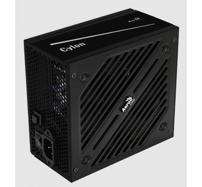 Блок питания Aerocool ATX 700W CYLON 700 80+ (24+4+4pin) APFC 120mm fan color 5xSATA RTL