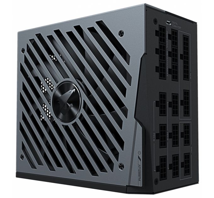 Блок питания ATX GIGABYTE AORUS P1200W GP-AP1200PM 1200W, active PFC, 80 PLUS Platinum, 140mm fan, fully modular