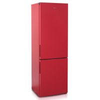 Холодильник с морозильником Бирюса H6027 красный