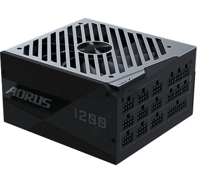 Блок питания ATX GIGABYTE AORUS P1200W GP-AP1200PM 1200W, active PFC, 80 PLUS Platinum, 140mm fan, fully modular