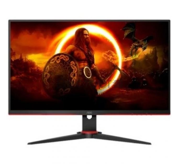 МОНИТОР 23.8" AOC 24G2SPAE Black-Red (IPS, 1920x1080, 165Hz, 1 ms, 178°/178°, 300 cd/m, 80M:1, +2xHDMI 1.4, +DP)