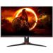 МОНИТОР 23.8" AOC 24G2SPAE Black-Red (IPS, 1920x1080, 165Hz, 1 ms, 178°/178°, 300 cd/m, 80M:1, +2xHDMI 1.4, +DP)