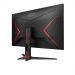 МОНИТОР 27" AOC Q27G2E Black-Red (VA, 2560x1440, 155Hz, 1 ms, 178°/178°, 250 cd/m, 80M:1, +2xHDMI 2.0, +DisplayPort 1.2)