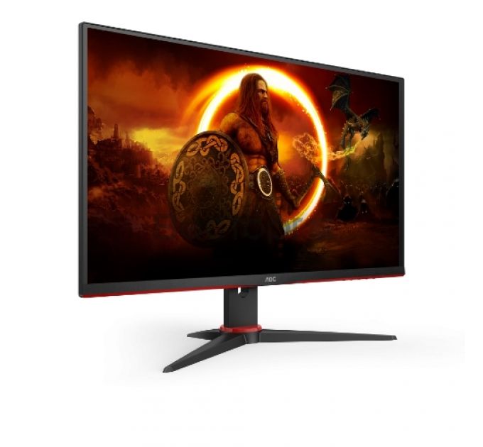 МОНИТОР 27" AOC Q27G2E Black-Red (VA, 2560x1440, 155Hz, 1 ms, 178°/178°, 250 cd/m, 80M:1, +2xHDMI 2.0, +DisplayPort 1.2)