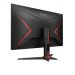 МОНИТОР 23.8" AOC 24G2SPAE Black-Red (IPS, 1920x1080, 165Hz, 1 ms, 178°/178°, 300 cd/m, 80M:1, +2xHDMI 1.4, +DP)