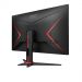 МОНИТОР 23.8" AOC 24G2SPAE Black-Red (IPS, 1920x1080, 165Hz, 1 ms, 178°/178°, 300 cd/m, 80M:1, +2xHDMI 1.4, +DP)