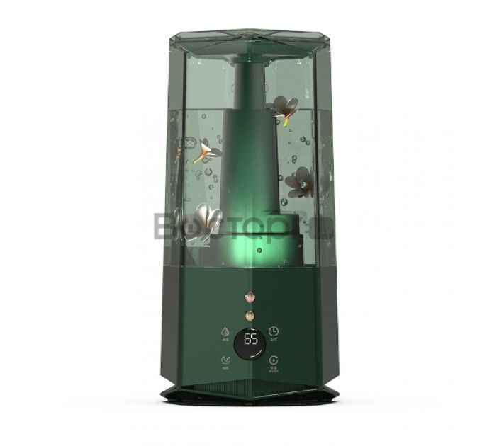 Увлажнитель воздуха deerma Humidifier DEM-F360DW Green, ультразвуковой