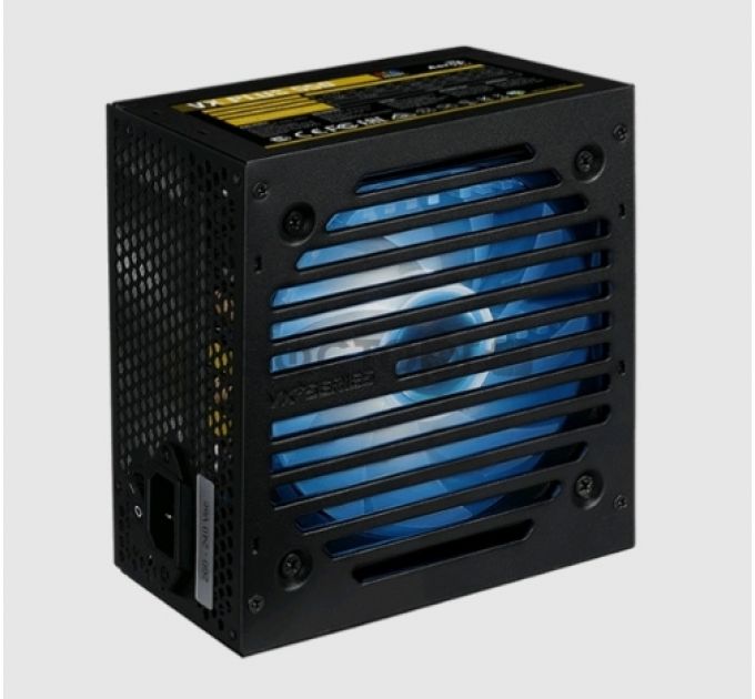 Блок питания Aerocool VX Plus 550 RGB 550W, ATX v2.3, RGB Fan 12cm, 500mm cable, Retail (VX PLUS 550 RGB)