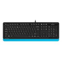 Клавиатура A4Tech FK10 BLUE черно-синяя, USB