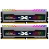 Модуль памяти DDR4 16GB (2*8GB) Silicon Power Xpower Turbine RGB SP016GXLZU360BDB 3600MHz CL18 1.35V
