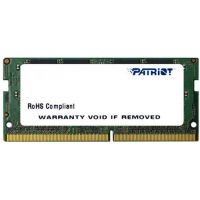 Модуль памяти SODIMM DDR4 4GB Patriot PSD44G240082S Signature PC4-19200 2400MHz CL17 1.2V 2Rx8 RTL