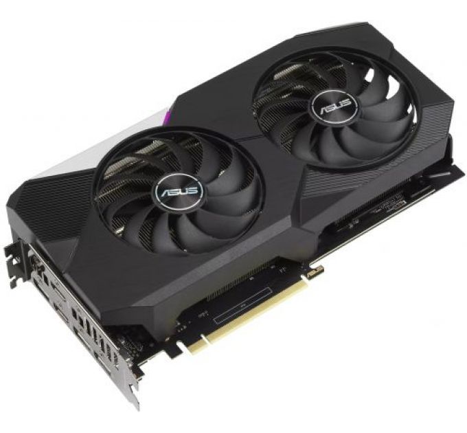 Видеокарта PCI-E ASUS GeForce RTX 3070 DUAL (DUAL-RTX3070-8G-V2) 8GB GDDR6 256bit 8nm 1500/14000MHz 2*HDMI/3*DP