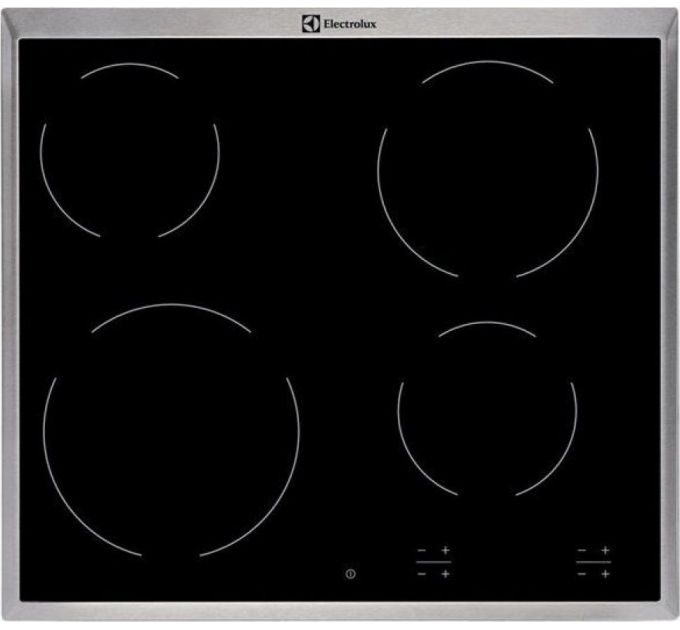 Встраиваемая варочная панель электрическая Electrolux EHF6240XXK Black