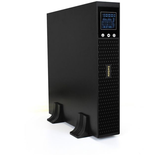 ИБП Pure Sine Wave ExeGate SinePower UHB-2000.LCD.AVR.C13.RJ.USB.2U