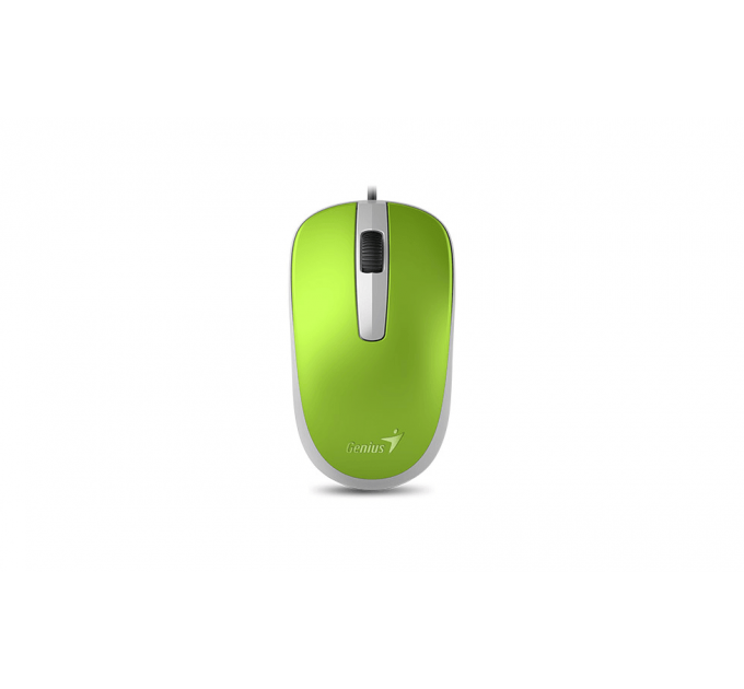 Мышь DX-120, USB, G5, зелёная (green, optical 1000dpi, подходит под обе руки)new package
