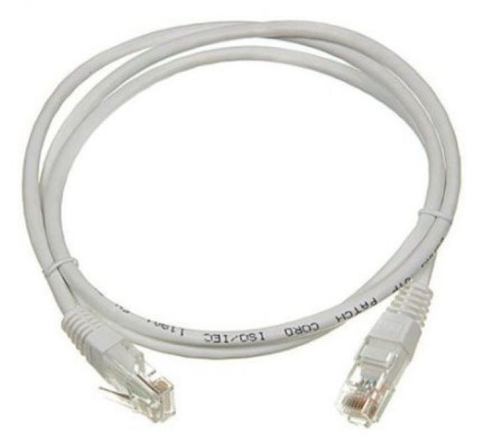 Патч-корд ITK PC01-C5EU-1M5 UTP вилка RJ-45-вилка RJ-45 кат.5е 1.5м серый ПВХ (уп.:1шт)