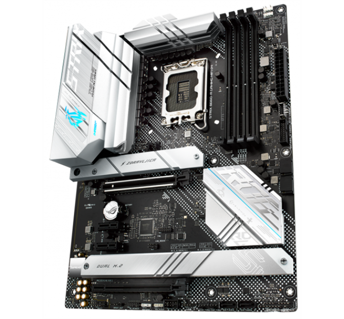 Материнская плата ASUS ROG STRIX B660-A GAMING WIFI D4, LGA1700, B660, 4*DDR4, HDMI+DP, CrossFireX, SATA3 + RAID, Audio, Gb LAN, USB 3.2*9, USB 2.0*7, ATX ; 90MB18S0-M0EAY0 (ROG STRIX B660-A GAMING WIFI D4)