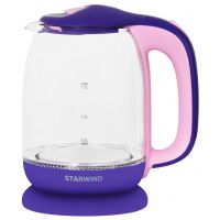 Чайник электрический Starwind SKG1513 Purple/Pink